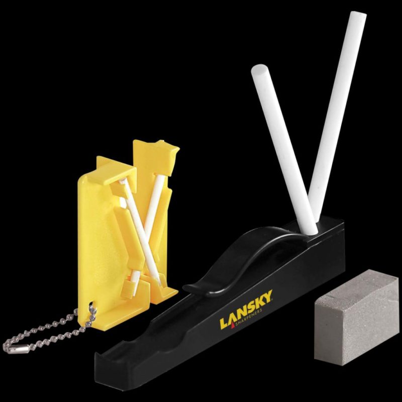Lansky Sharpeners CSharp, Ceramic PullThrough, QuadAngle Sharpener