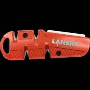 Lansky C-Sharp Carbide/Ceramic Knife Sharpener Orange