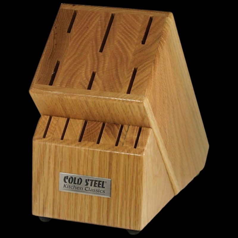 Cold Steel Wood Block Stand