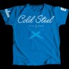 Cold Steel Cross Guard Blue T-Shirt for Women (Small)