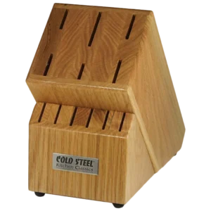 Cold Steel Wood Block Stand