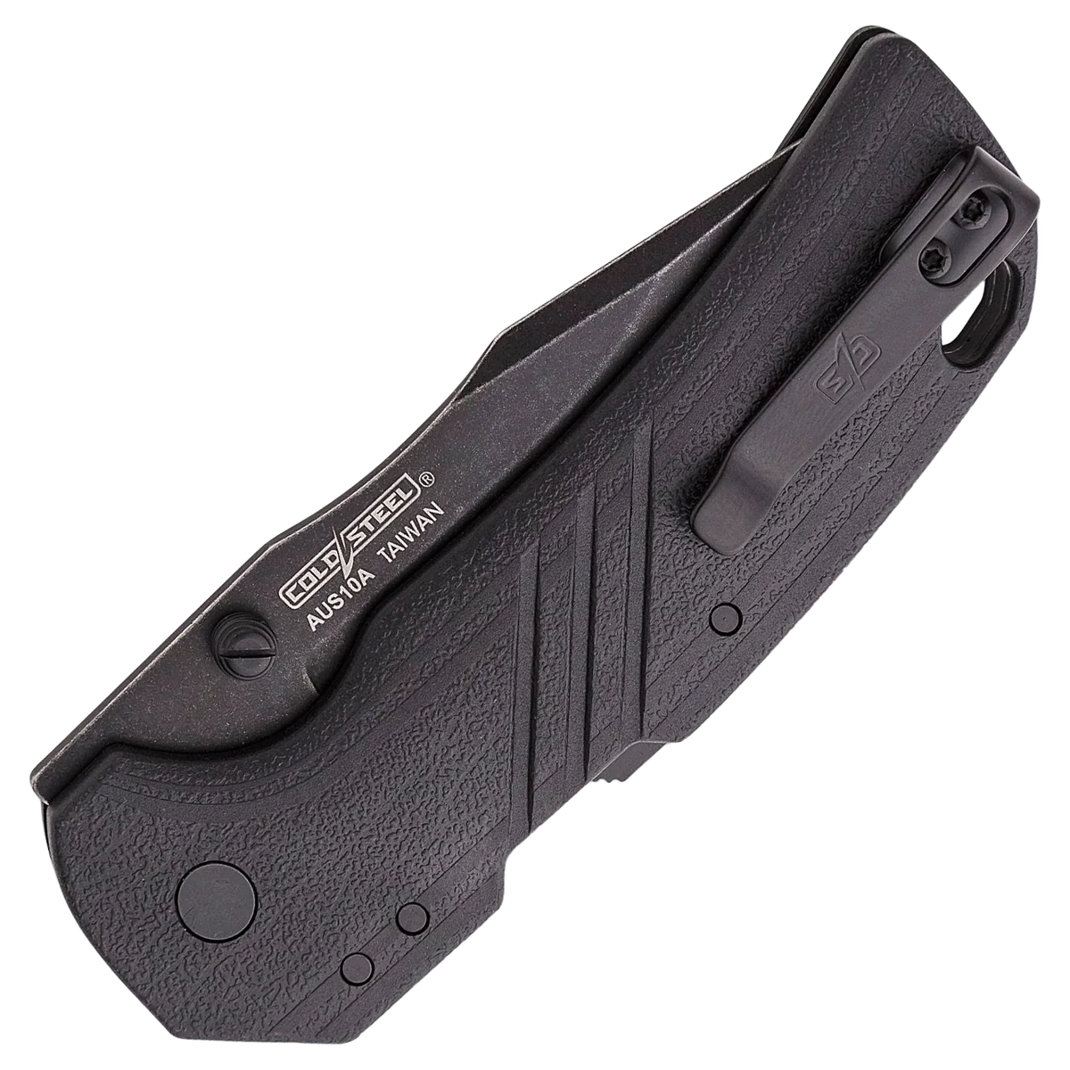 Cold Steel 3" Engage AUS10A Black/Grey GFN Handle - Image 4