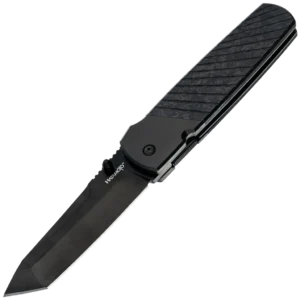 Cold Steel 60 Series Hatamoto Liner Lock Knife - Black Carbon Fiber