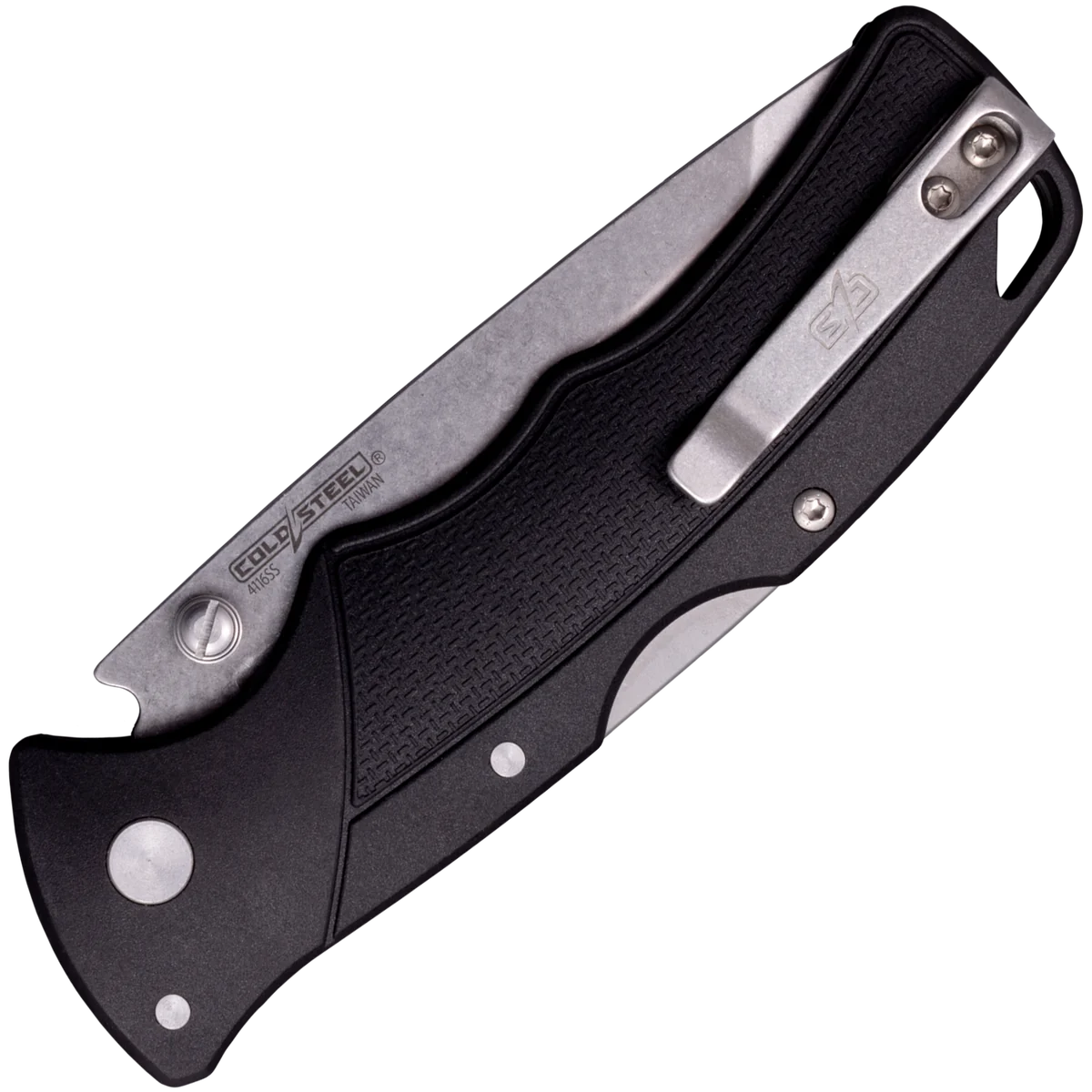 Cold Steel Verdict 4116SS Tanto Point Stonewash Finish Black GFN Handle - Image 2