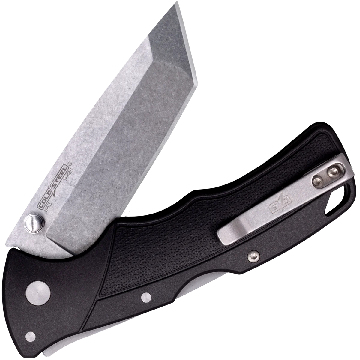 Cold Steel Verdict 4116SS Tanto Point Stonewash Finish Black GFN Handle - Image 3