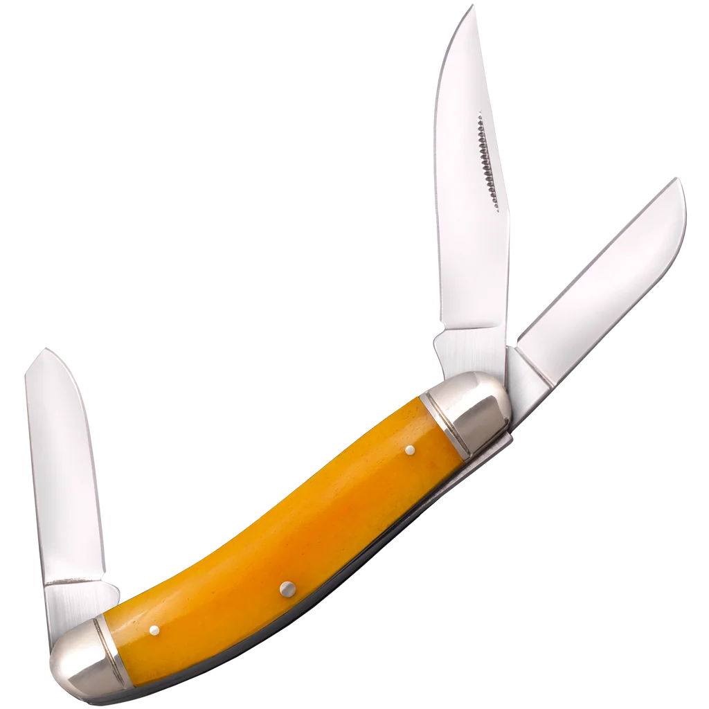 Cold Steel Gentleman's Stockman Yellow Bone