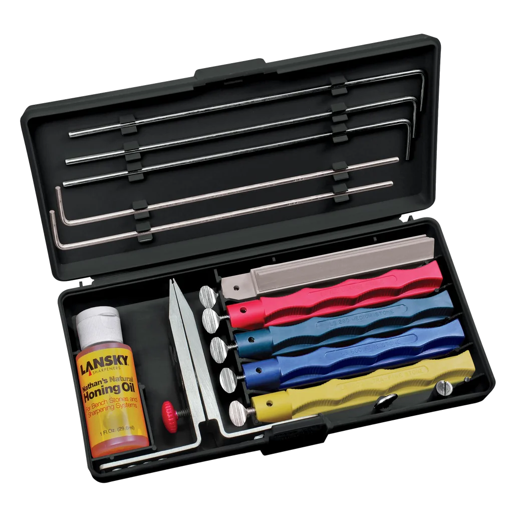 Lansky Sharpeners 5 Stone Professional Sharpening System
